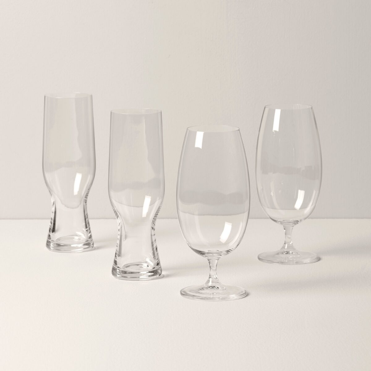 Assorted Beer Glasses, Set of 4